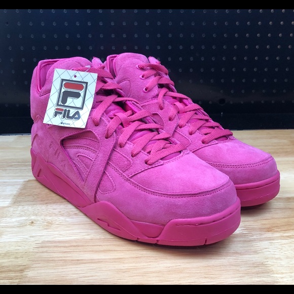 fila pink suede shoes